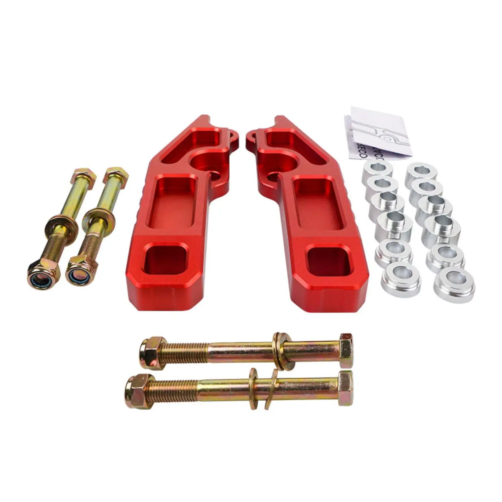 Automotive Rear Tow Hook Set Easy Install Aluminum Alloy for Toyota for tacoma 2024 2025 2026 Heavy Duty Use