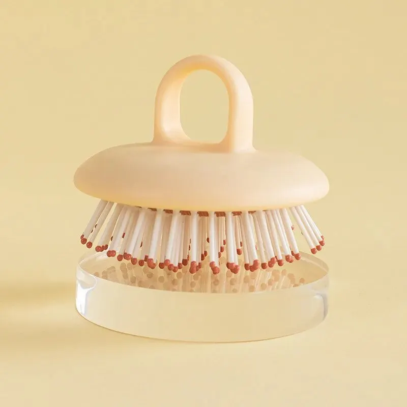 2pcs Portable Shampoo Comb Eight-claw Comb Smooth Hair Massage Comb Breathable Vent Comb Fluffy Shape Hairdressing Octopus Comb