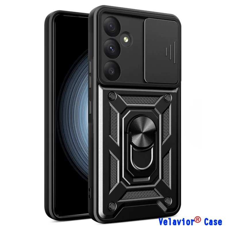 

Case for Samsung Galaxy A35 Kickstand Camera Rugged Military-Grade Drop Shell Funda for Samsung A35 A25 A05 A05S A54 Cover Coque