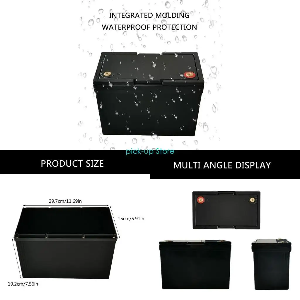 

Q5WA All Purpose 12V 90AH Lithium Battery Casing with Secure Locking Mechanism and Ergonomic Handle