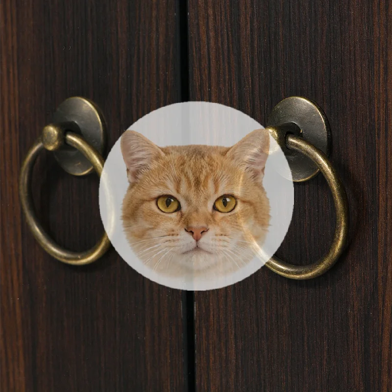 Popular 2Pc Vintage Round Ring Furniture Door Pull Handle Alloy Cabinet Dresser Drawer Knobs Handle
