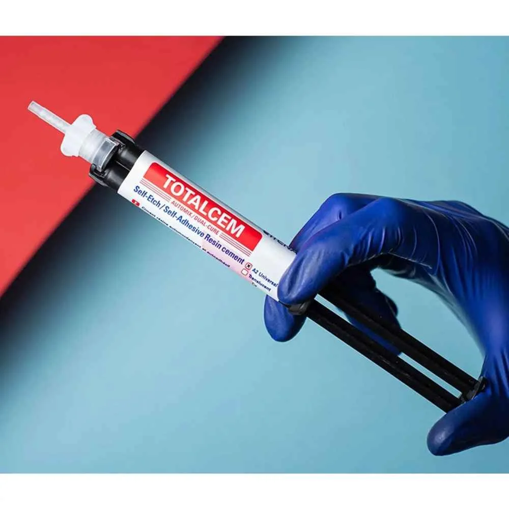 

Dental Resin Composite Cement ITENA TOTALCEM Self Etching Self Adhesive Permanent 8g Syringe