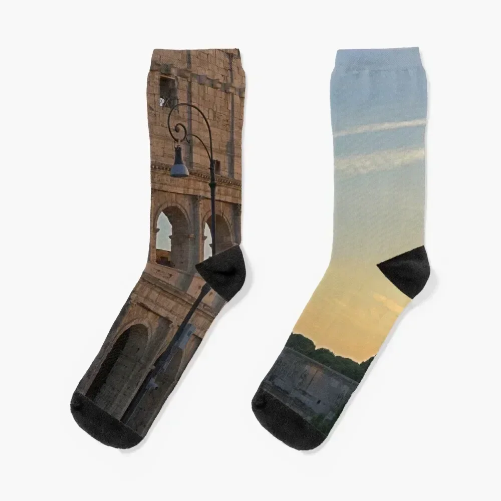Sunset in rome Socks compression kids luxe Crossfit Men Socks Luxury Brand Women's