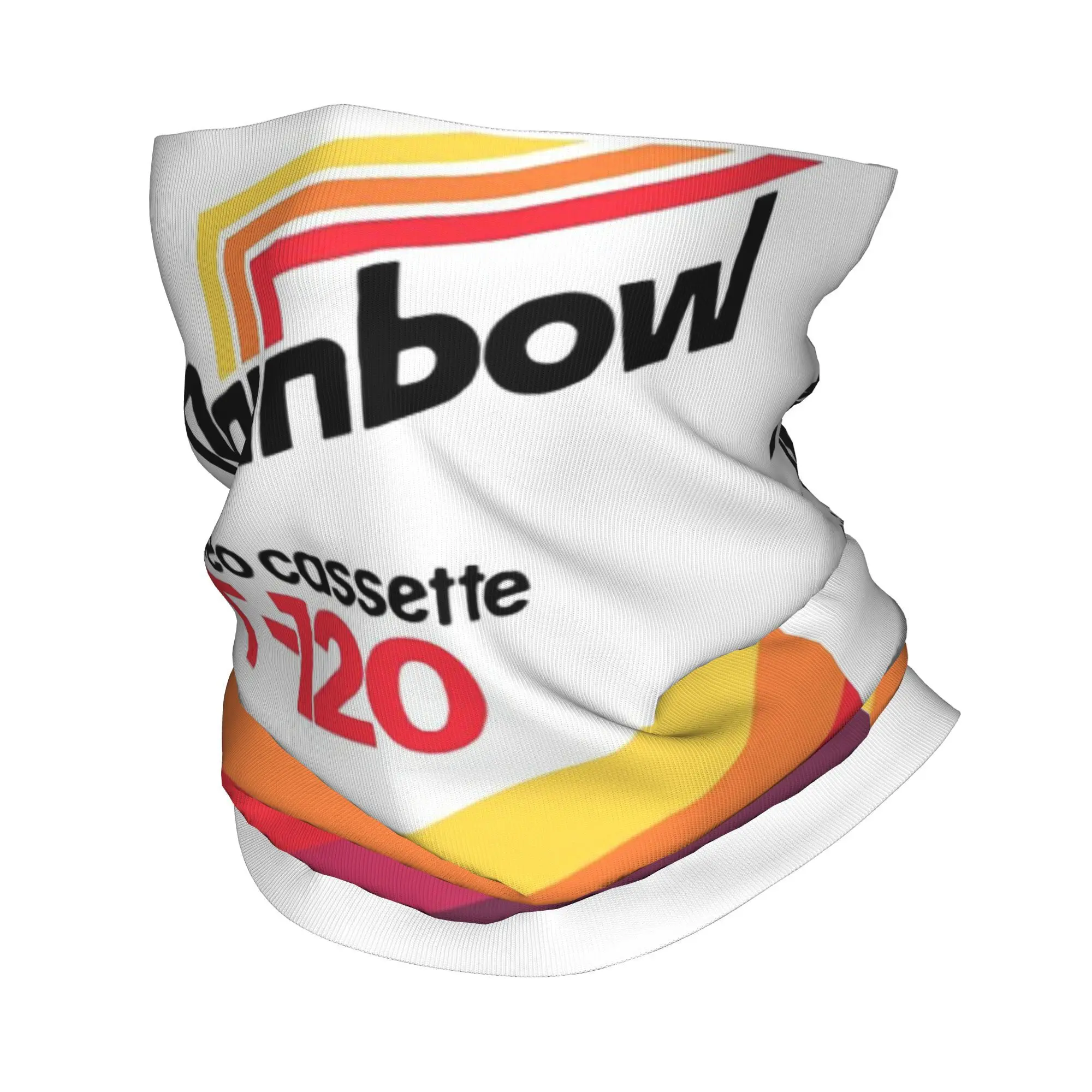 Retro VHS tape vaporwave aesthetic Bandana Neck Cover Printed Wrap Scarf Multifunction Headband Running For Men Women Adult