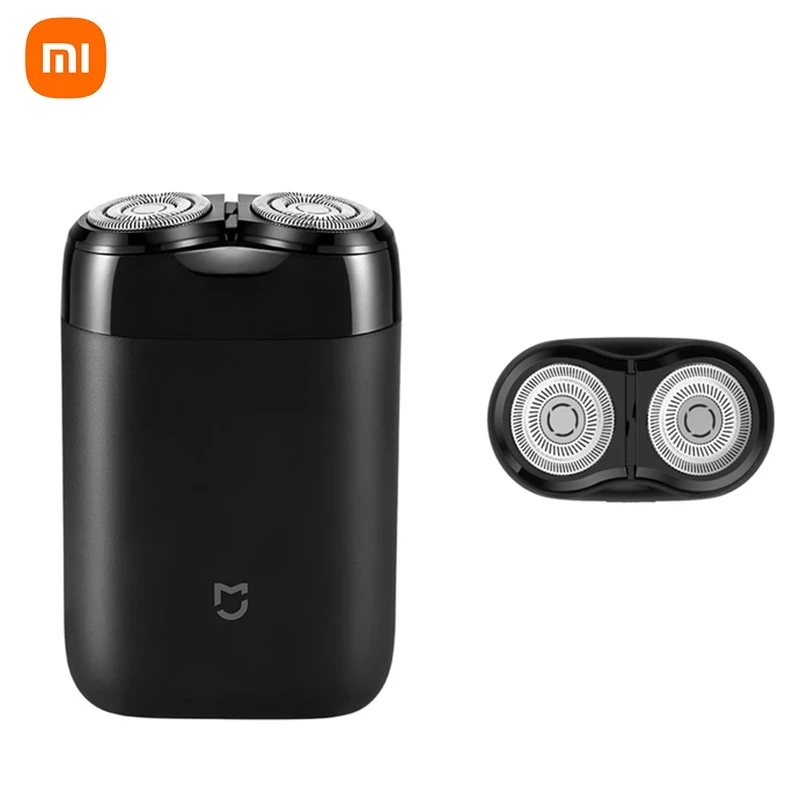 Xiaomi Mijia Electric Shaver For Men S100 Mi Portable Waterproof Razor Shavers USB Rechargeable With Storage Bag Floating Head