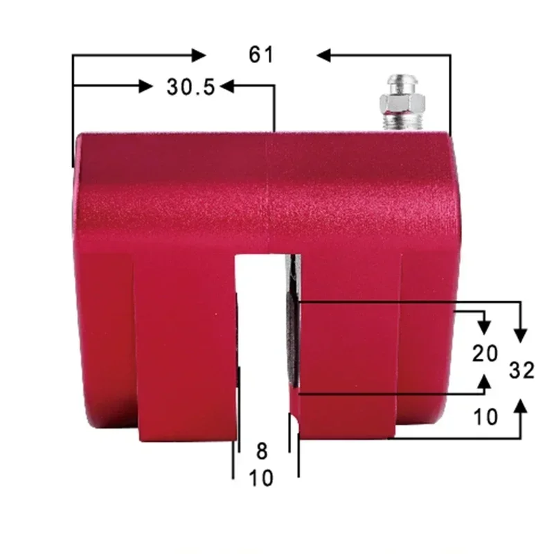 Hydraulic Turning and Milling Composite Butterfly Brake CNC Lathe  Holding  Hydraulic Brake YL-500