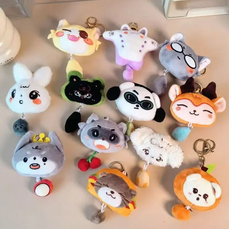 

Korean Men's Team 17 Idol Stuffe Plush Starfish Body Doll Keychain the 8 Jun Trainee Fans Gift Send Friends Toys for Kids Xmas