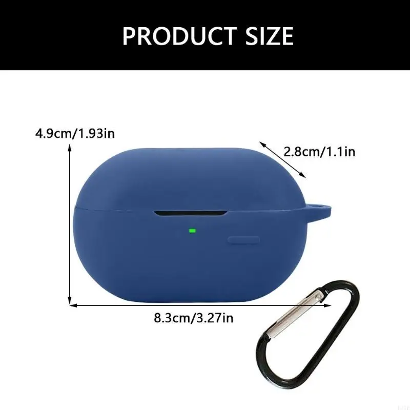 Earbud Shockproof Housing Skin-friendly Cover for PearlClip Guard Washable Shell Protector Skin Nonslip Impact Resistant