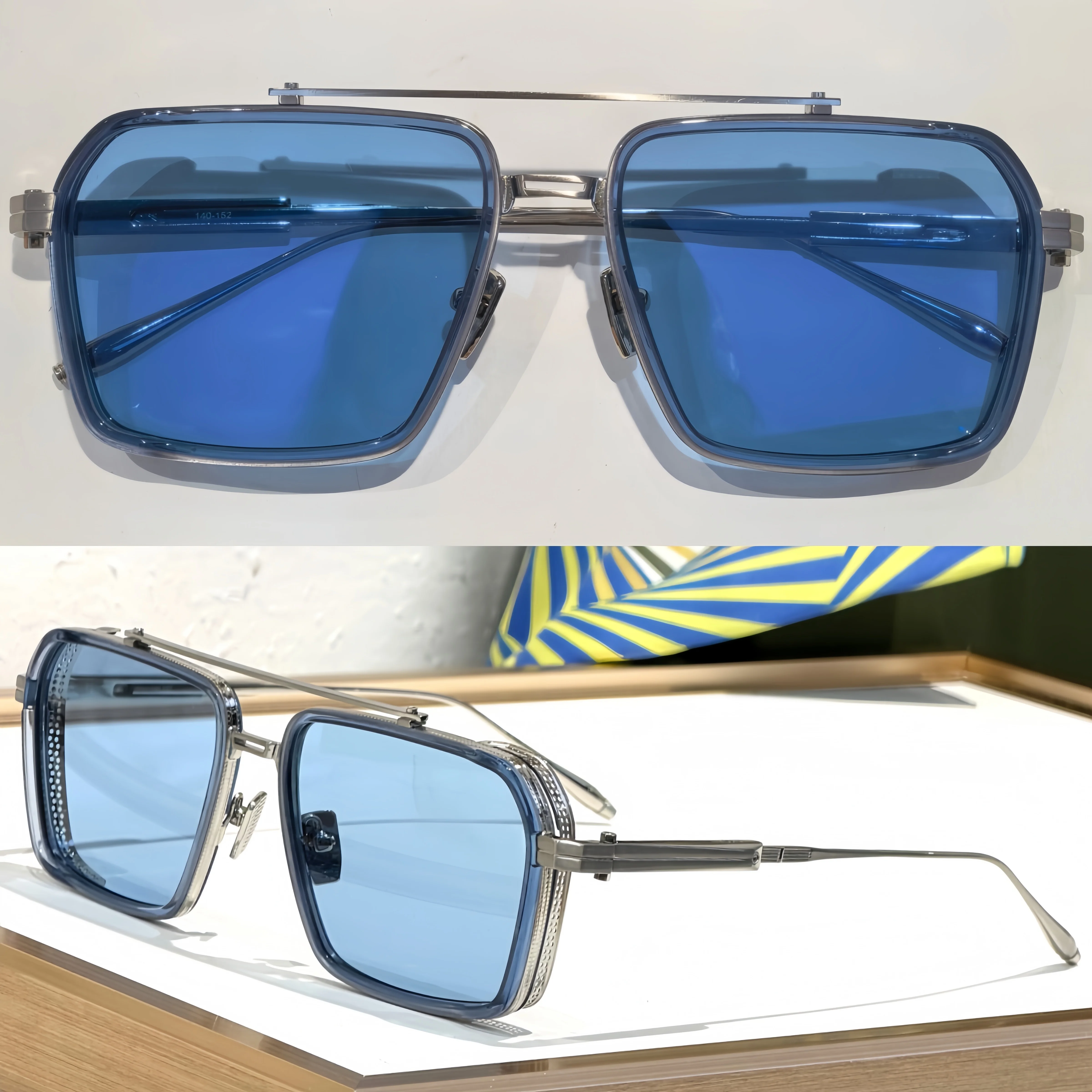 

L Size Japan-style Handmade Sun Glasses Comfortable Fashionable Protective Eyewear for Men and Women UV400