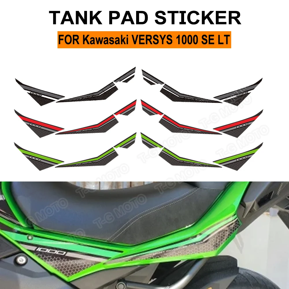 

Мотоцикл для Kawasaki VERSYS 1000 SE LT, накладка на бак, комплект для газа, мазута, защита колена, наклейки на лобовое стекло, наклейки на экран