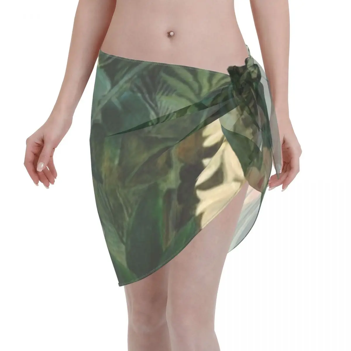 

Promotion The Equatorial Jungle - Henri Rousseau Women's Beach Wrap SkirtOvernight Beach Stay Beach Sundress Wrap
