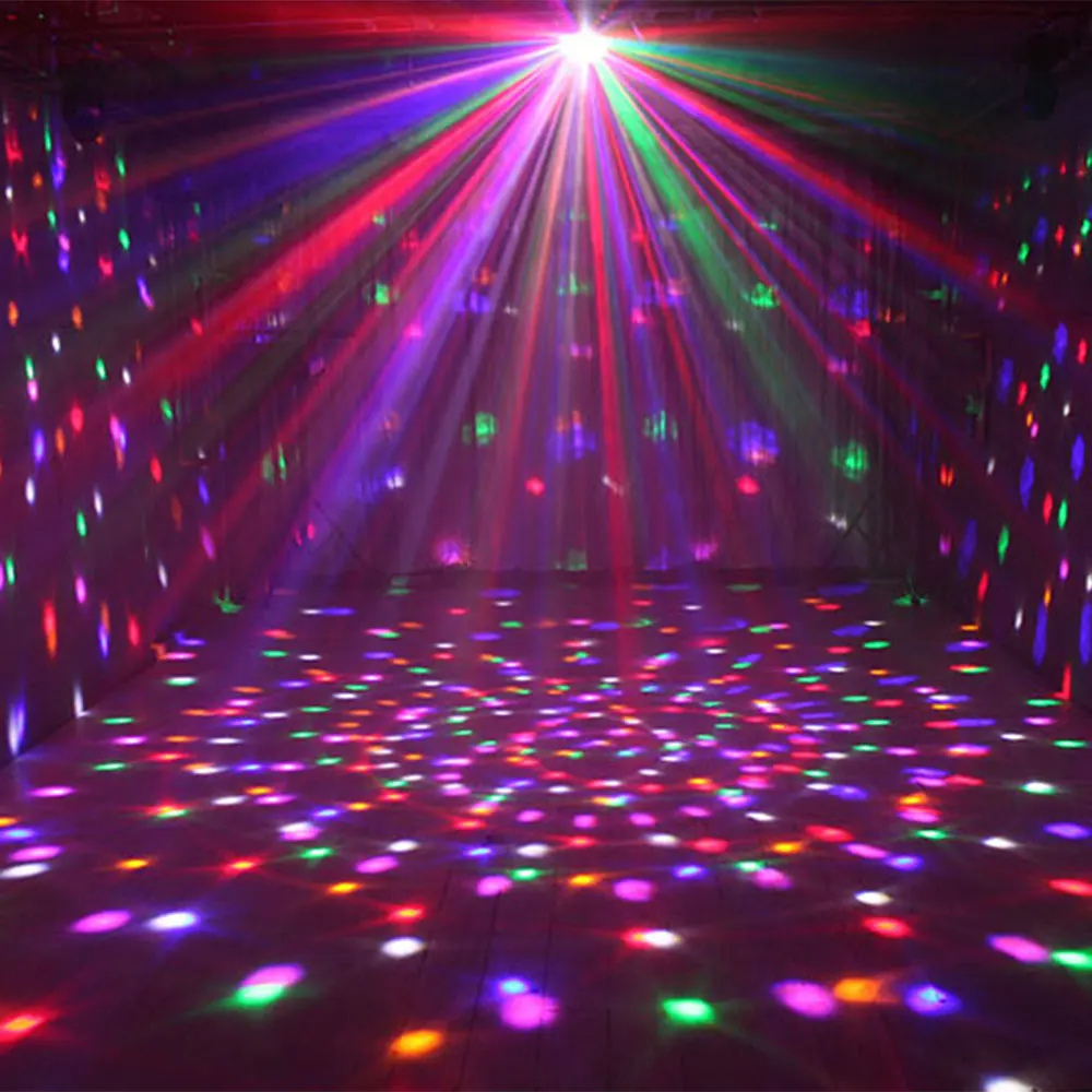Rotating Mini LED Disco Ball Color Changing Mirror Ball for Bedroom DJ Party Birthday Wedding Club Karaoke Stage Lighting