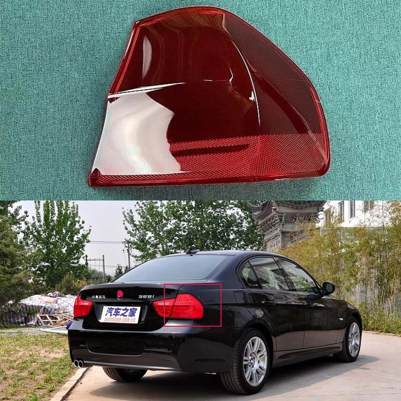 For BMW 3 Series E90 320i 325I 318I 2009-2012 outside Tail Lamp Cover Parking Lights Shell Replace The Original Lampshade