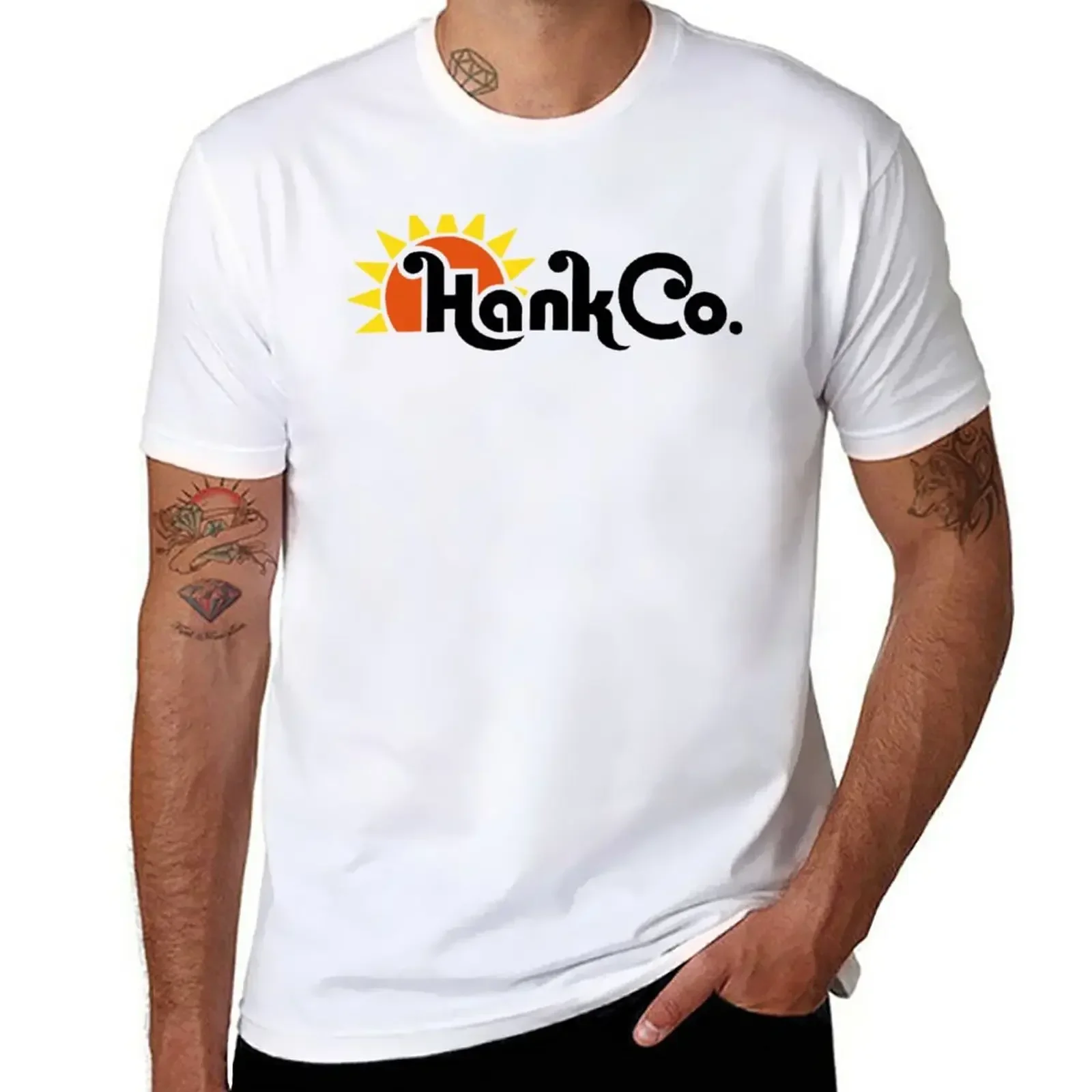 Hank Co. T-Shirt cute tops funnys mens white t shirts