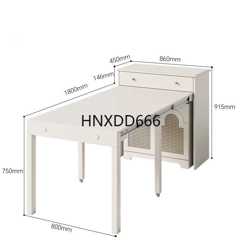 

Big Design Nordic Dining Table Chairs White Modern Collapsible Restaurant Dining Table Folding Kitchen Esstisch Home Furniture