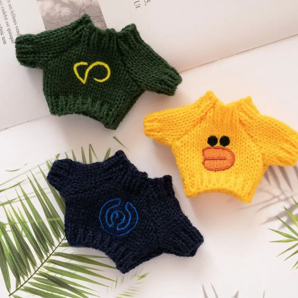 High Quality Fashion Doll Sweaters Winter Multistyles Sweaters Outfits Baby Kids Clothes for 10cm Cotton Doll/for Idol Dolls