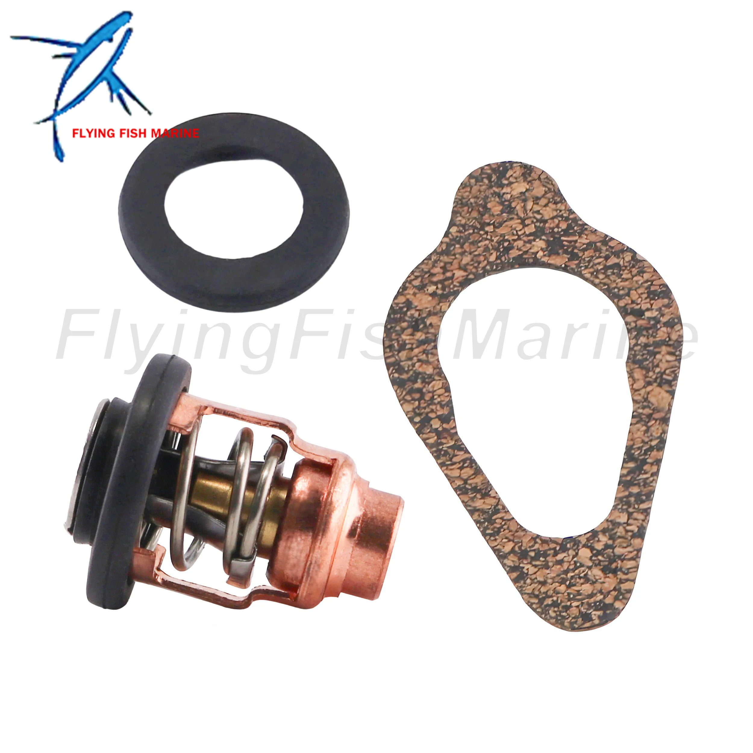 Outboard Motor 855676002 8M0119207 8M0139434 18-43175 Thermostat for Mercury 8-30HP, 3NV010300M 3R3-01030-0 for Nissan Tohatsu