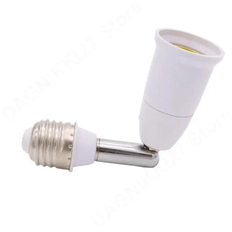 E27 To E27 LED light Lamp bulb Base Socket Screw Extension power Holder Converter Flexible E27-E27 Retardant Adapter V27