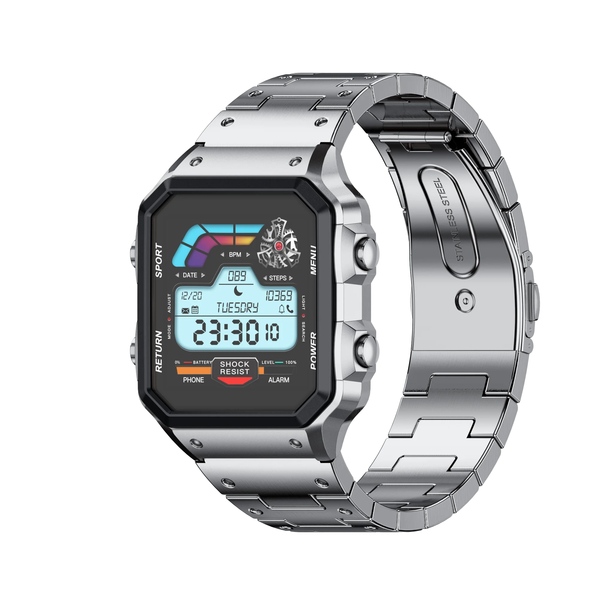 Men's Smart Watch for 2024 with Bluetooth Features