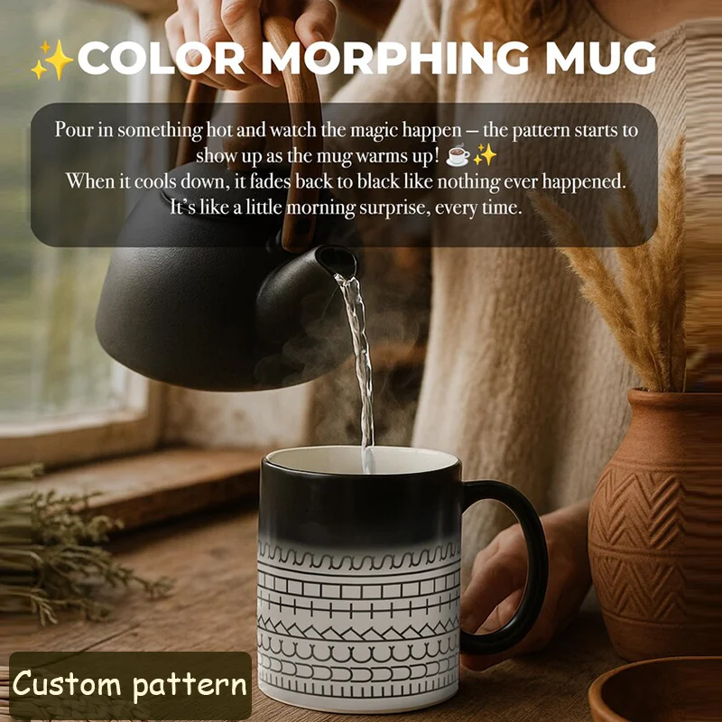 

Customizable Mug with Your Own Pattern and Text Ideal Gift for Friends and Family Great for Home Decoration and Daily Beverage