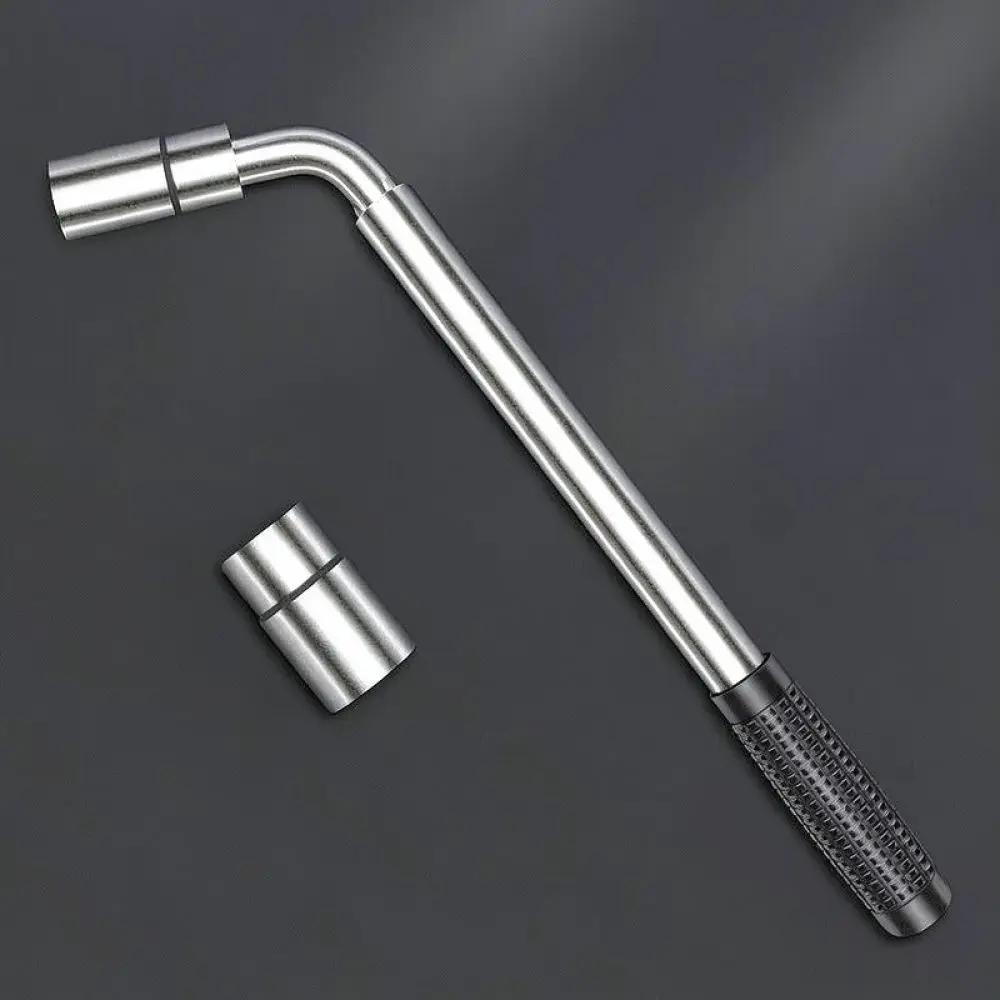 Heavy Duty Telescopic Tire Wrench Extendable Lug Nut Removal Tool Metal Auto Wheel Repair Spanner Emergency Repair Kit