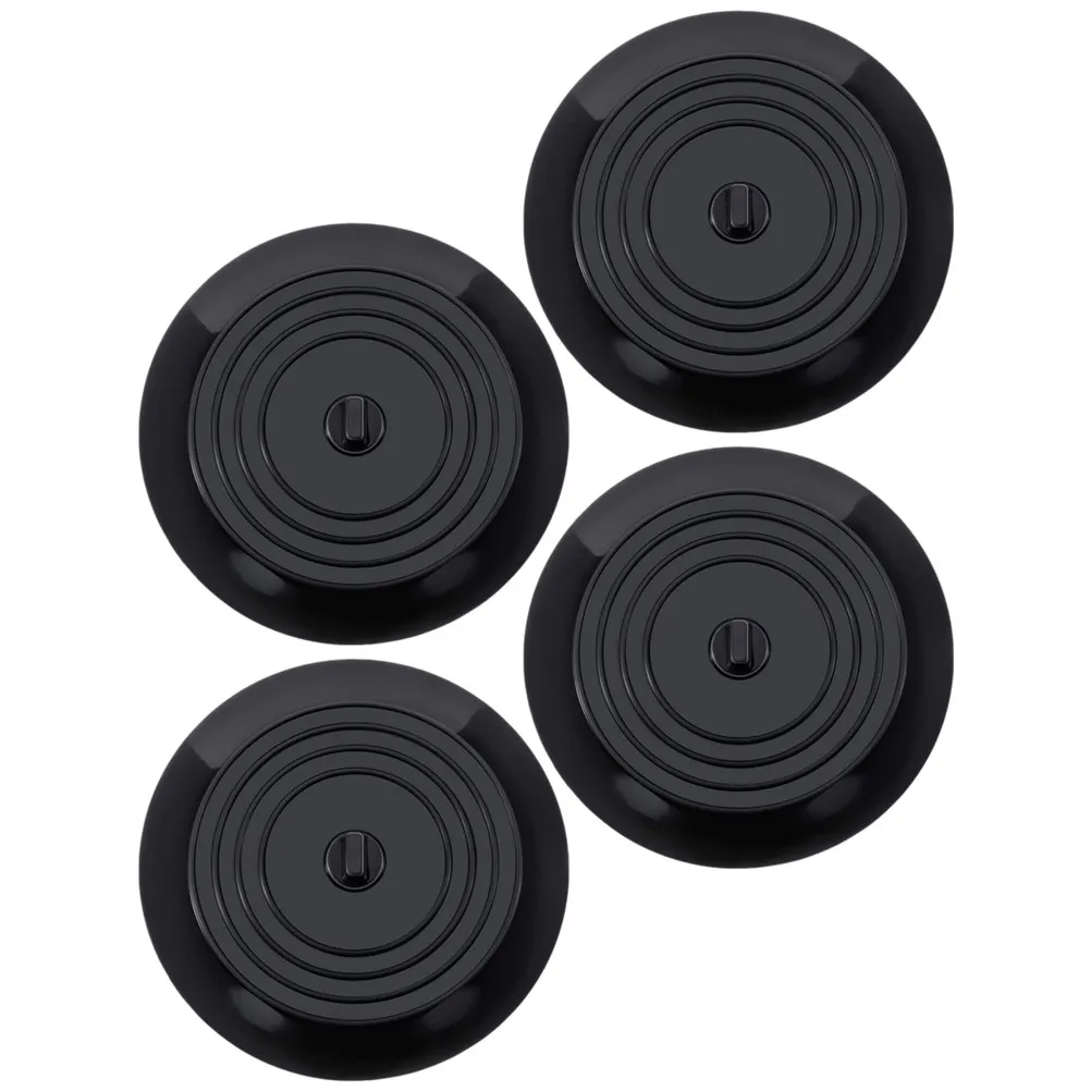 

4Pcs Silicone Drain Plug for Bathroom Kitchen Bathtub Shower Sink Floor Drain Cover Odor Proof Leak Resistant Soft Flexible Easy