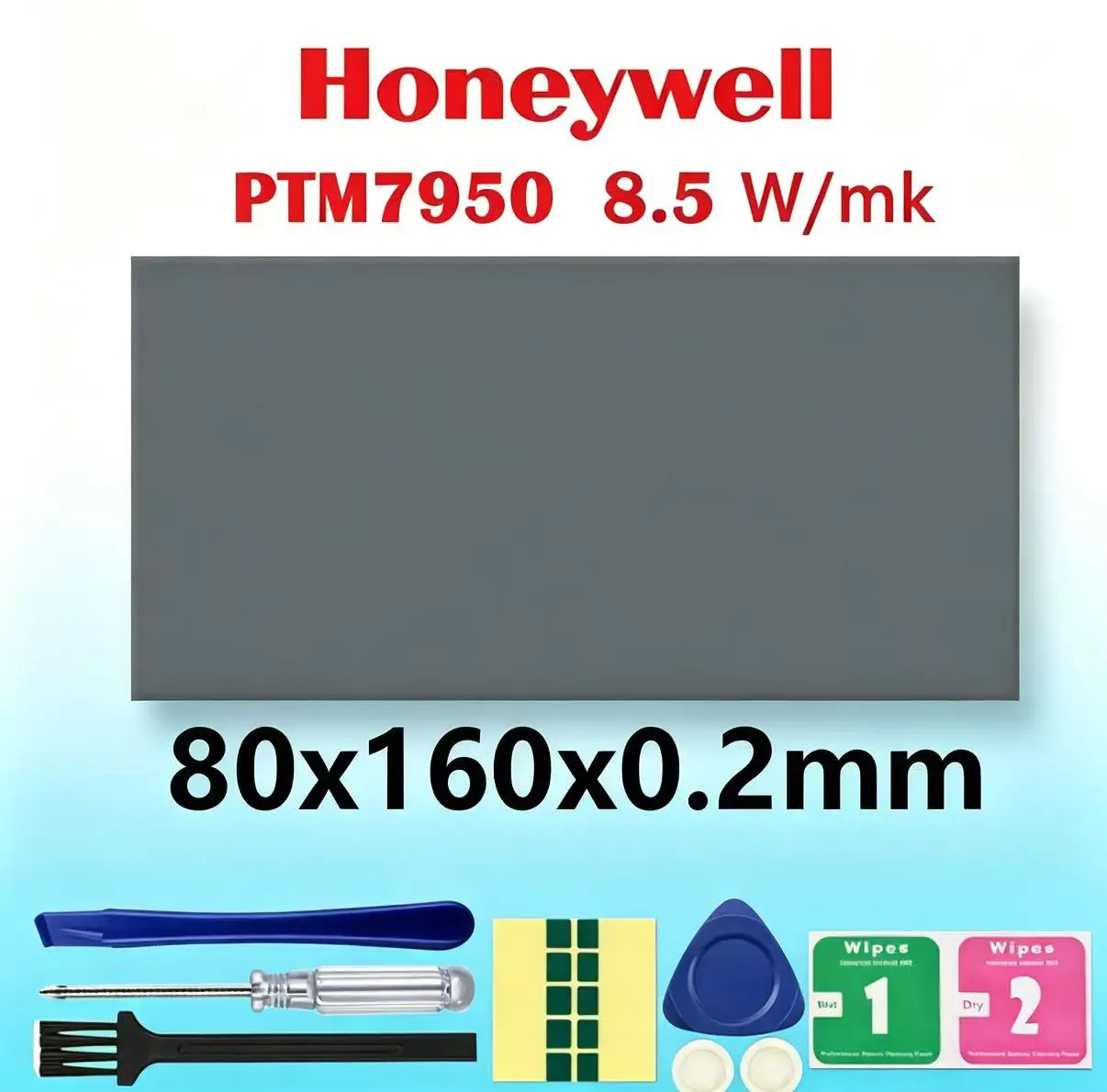 Honeywell PTM7950 8.5W/mK Faseveranderende Thermische Pad Warmteafvoerplaat Voor Laptop Desktop GPU CPU SSD PTM Thermische Pads
