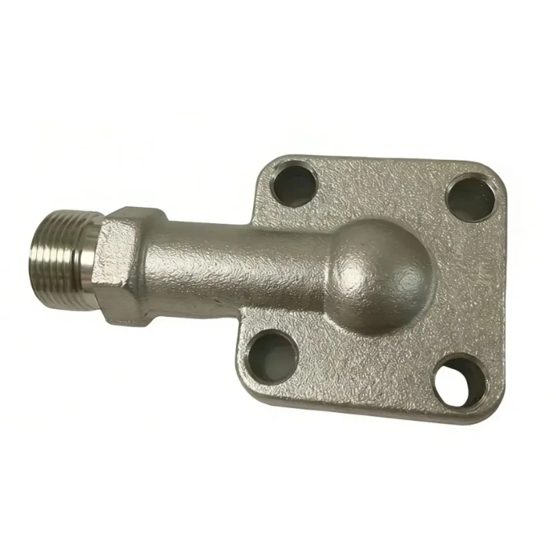 SZ904-3-58-011 Genuine Hydraulic Gear Pump Outlet Four-Hole Connector Tractor Parts for Dongfanghong