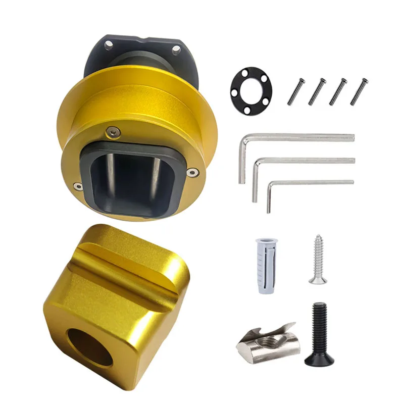 Newest Qr2 Wheel-side & Qr2 Pro Wheel-side &  Simube Steering Wheel Wall mount Profile Bracket  For Fanatec Steering Wheel Acces
