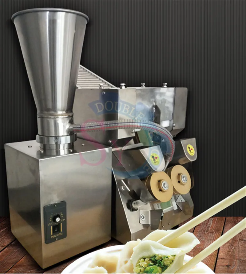 ماكينة صنع البلميني الأوتوماتيكية الصغيرة التجارية عالية الكفاءة/آلة تشكيل زلابية السمبوسك مانتي رافيولي إمبانادا