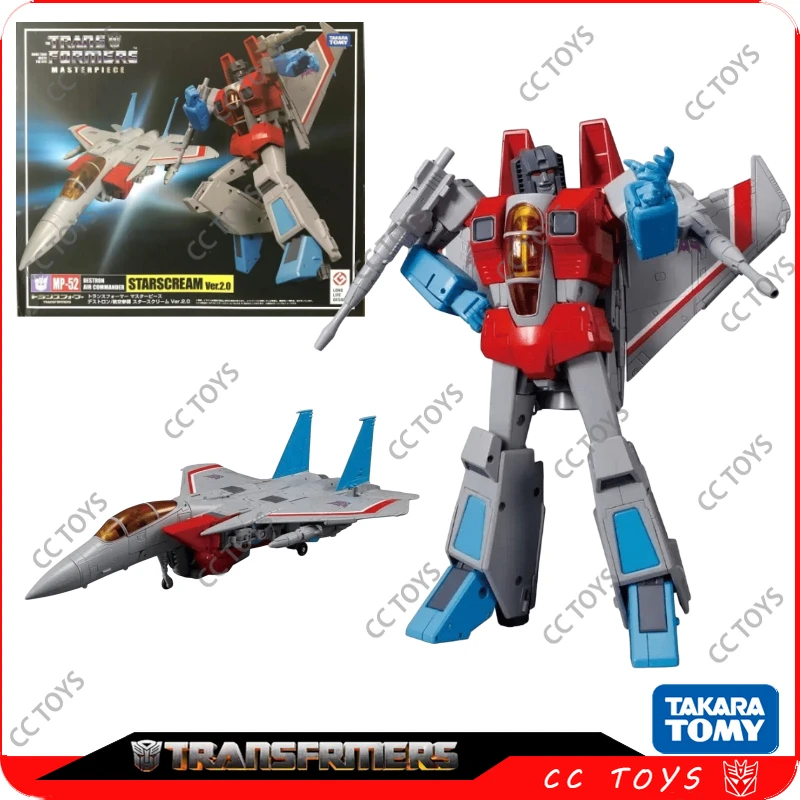 In stock Genuine Takara Tomy Transformers Toy Masterpiece Series MP52 Starscream Anime Toys Action Figure Gifts Hobbies