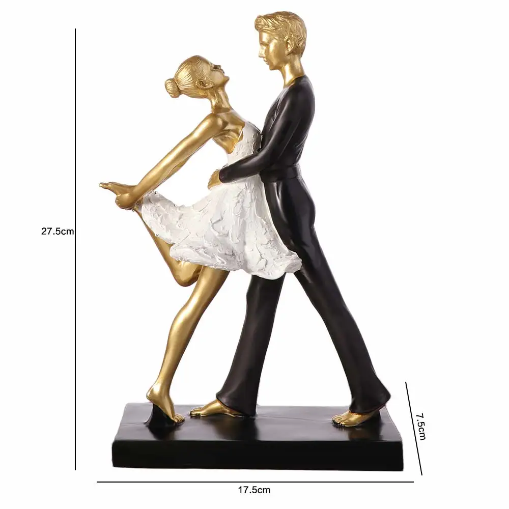

Crafts Resin Character Ornaments Abstract Simple Dancer Statue Handicraft Creative Miniatures Figurine Sculpture Desktop