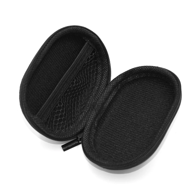 KZ Portable Cortical Bag Dustproof And Dirt-resistant Storage Box Eco-friendly Black Earphone Case For Headphones/Earbuds/Cable image 3