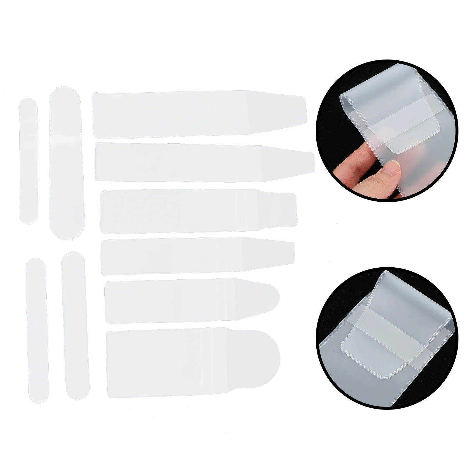 

10pcs Makeup Brush Bags Dustproof Waterproof Eva Material Portable Storage Holder For Traveling Tool Organizer Semi