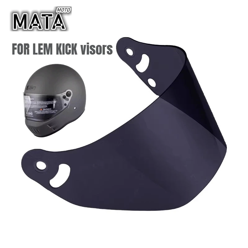 

LEM Motorcycle Helmet Visors KICK Special Windshield Reinforced High-definition Large Lens Helmet Replacement Accessories