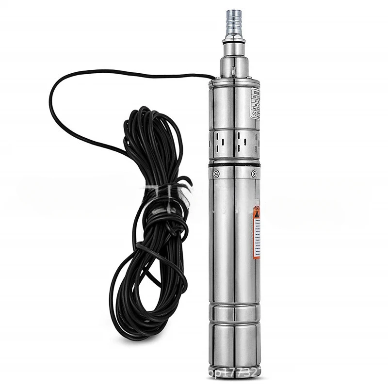 

Household Deep Well Pump Stainless Steel Vertical Screw Pump Submersible Pump for Well