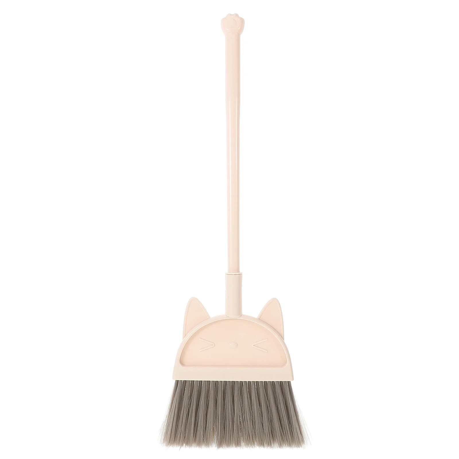 Juego para niños, limpieza de dibujos animados, herramientas de limpieza del hogar para niños pequeños, suministros de plástico para el hogar, escoba pequeña para el hogar