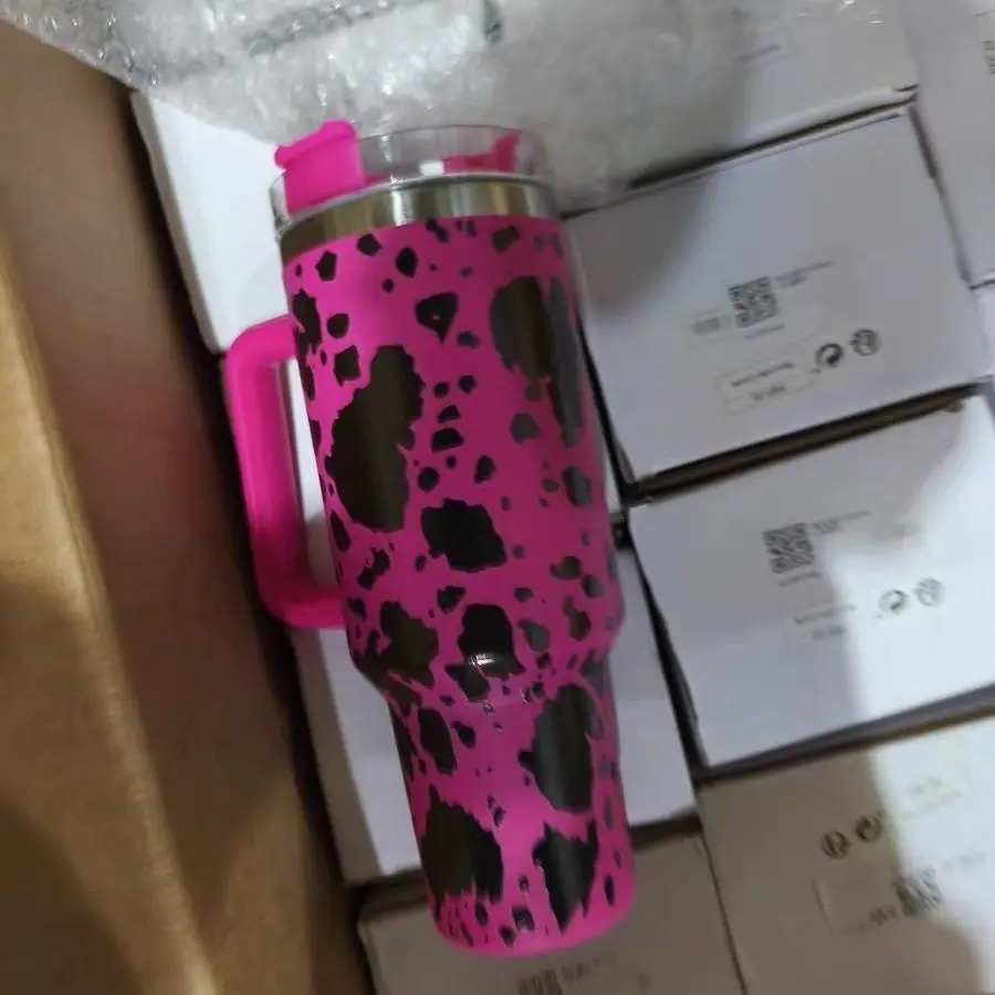 2026 New Cup 304 Stainless Fashion Steel Double Wall Handle Car Cup Insulated Tumbler Beer Mug Drop Proof