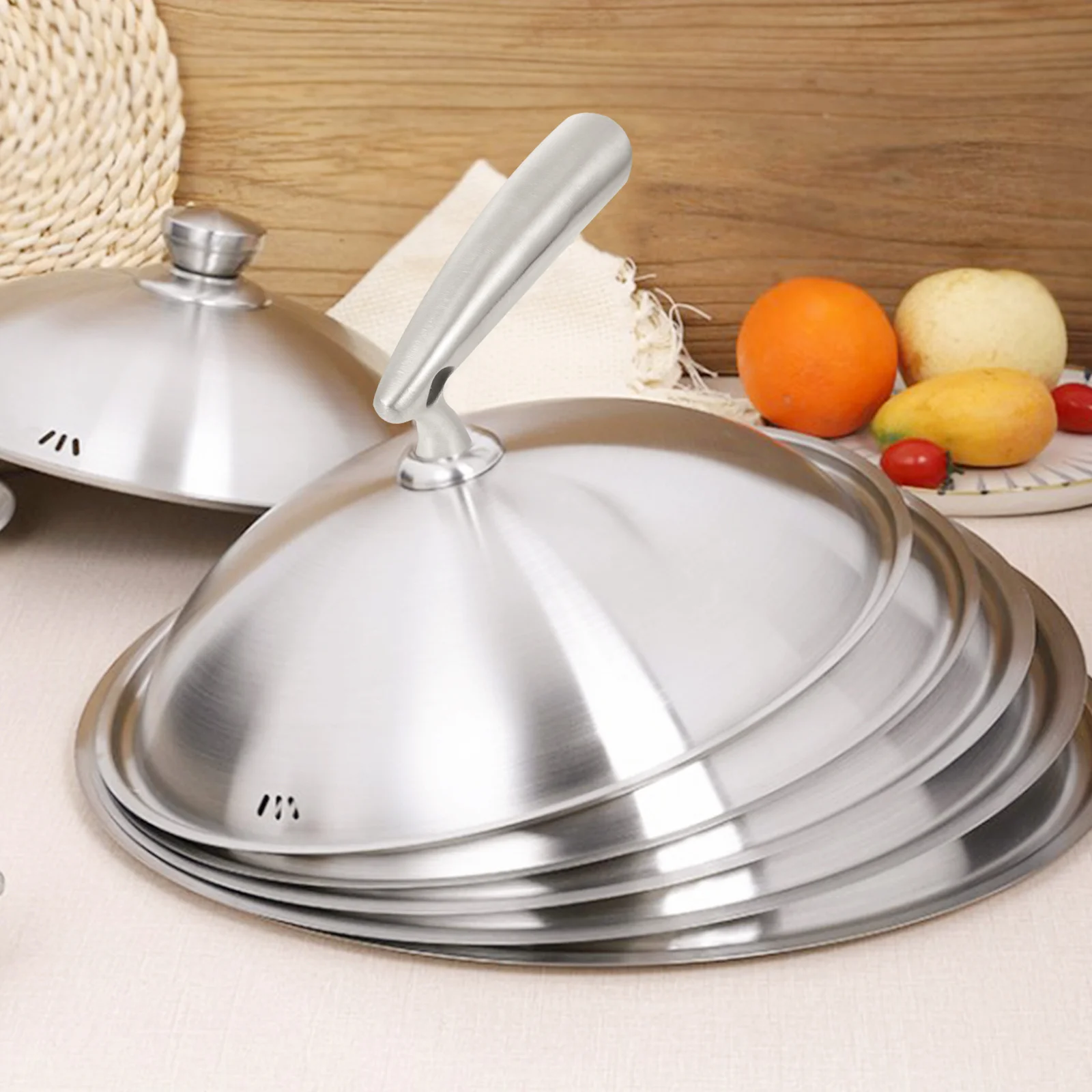 

Stainless Steel Pot Lid Handle Universal Replacement Cover Knob Anti-Scald Grip For Soup Pot Wok Steaming Pan Kitchen