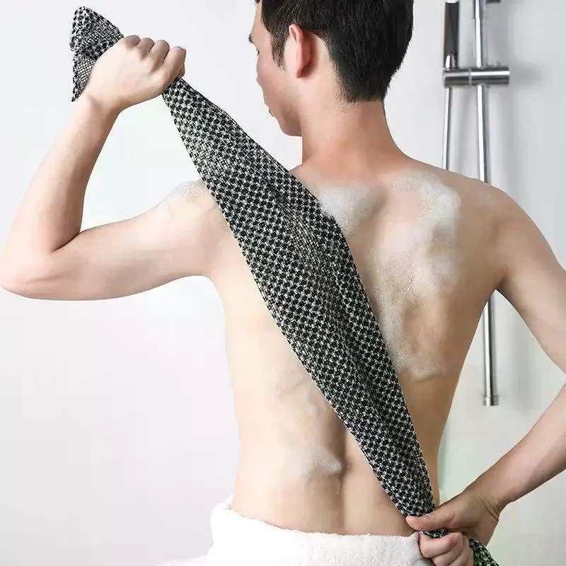 

Японская мочалка-щетка для тела из нейлона, 1 шт., для душа, отшелушивающая, для мытья спины, аксессуар для ванной комнаты