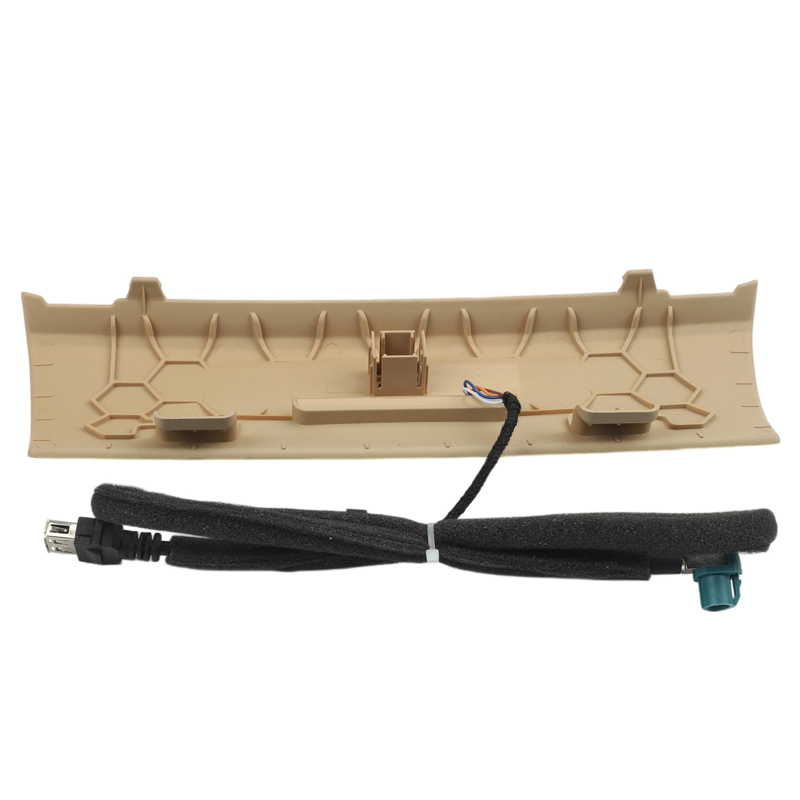 Aesthetic USB Cover Plate with Ambient Lighting Feature for BMW 3 Series (F30/F34/F35) Perfect Addition to Your Dashboard