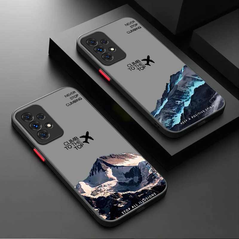 

Чехол «Снежная гора» с пейзажем для Samsung Galaxy A16 A53 A54 A34 A24 A06 A05 A05S A13 A23 A33 A73 A72 A52S A52 A32 A22 A12 Cover