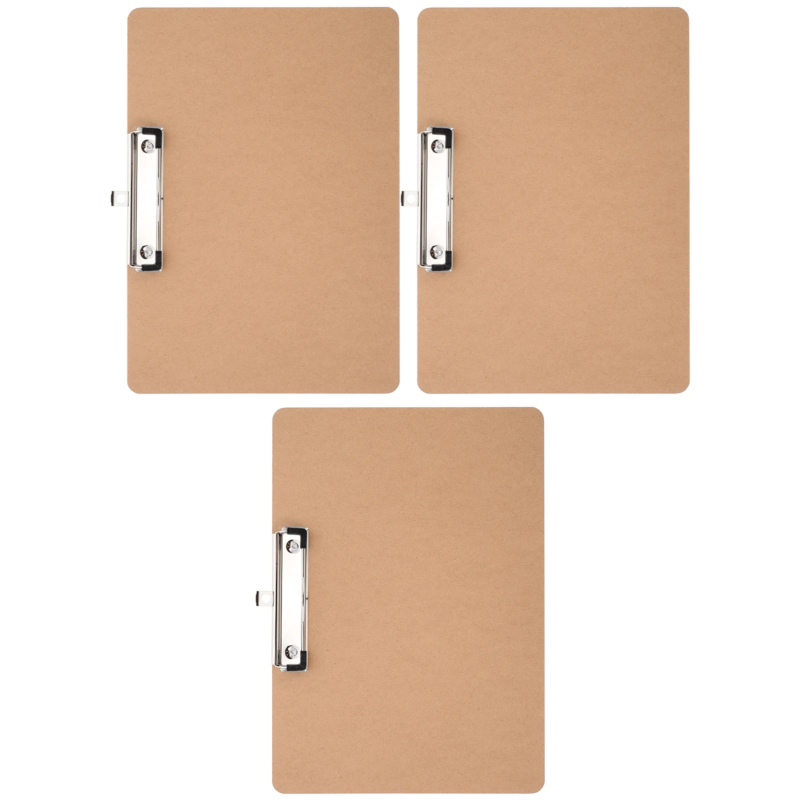 

3Pcs Students Writing Clipboard Ergonomic Design Lightweight File Folder Organizational Tool for Study Work Efficiency