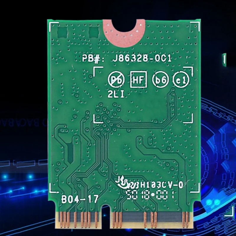 Kartu Wifi Ax201 Ngw dengan antena Wifi 6 3000Mbps M.2 Cnvio2 Bluetooth 5.1 adaptor Wifi untuk Windows10