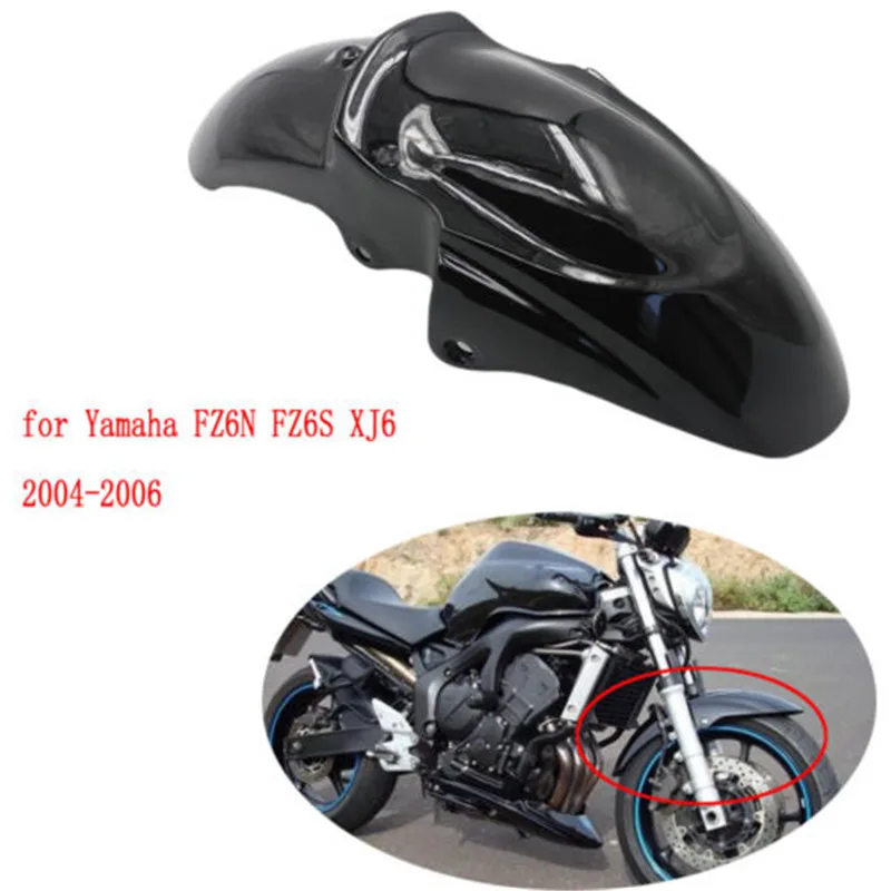 

2004 - 2006 For Yamaha FZ6N FZ6S Fazer XJ6 FZ6 N/S 05 2005 Motorcycle Front wheel Fender Mudguard Mudflap Splash Mud Guard Cover