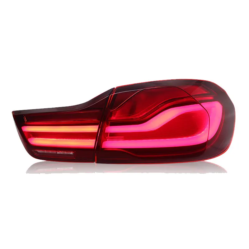 For BMW 4 Series F32  2013-2020 Tail Light Assemblies M4 Modified DRL Rear Taillight Flowing Turn Signal Floating Line Car Lamp