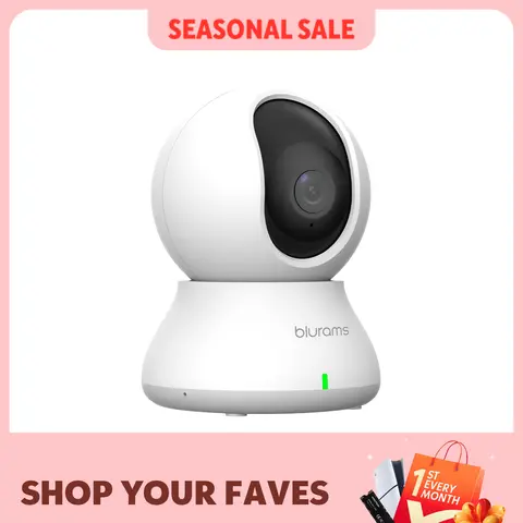 Cámara interior WiFi 2,4 y 5G, 2K, 360 °   Cámara CCTV IP PTZ para perros y mascotas con aplicación de teléfono, conversación bidireccional, visión nocturna, para seguridad en el hogar