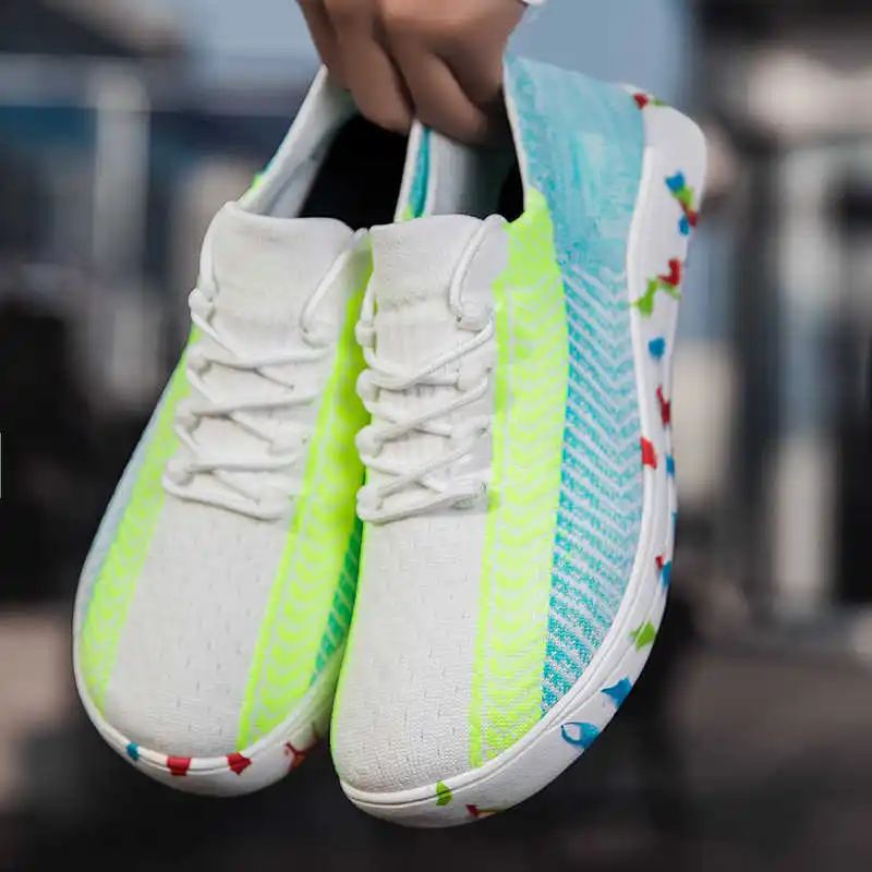 

Дорожные туфли с круглыми ногами, зеленые ботинки, уличные высокие кроссовки, мужские спортивные технологии, Прямая поставка, лучший комфорт, солнечный Китай