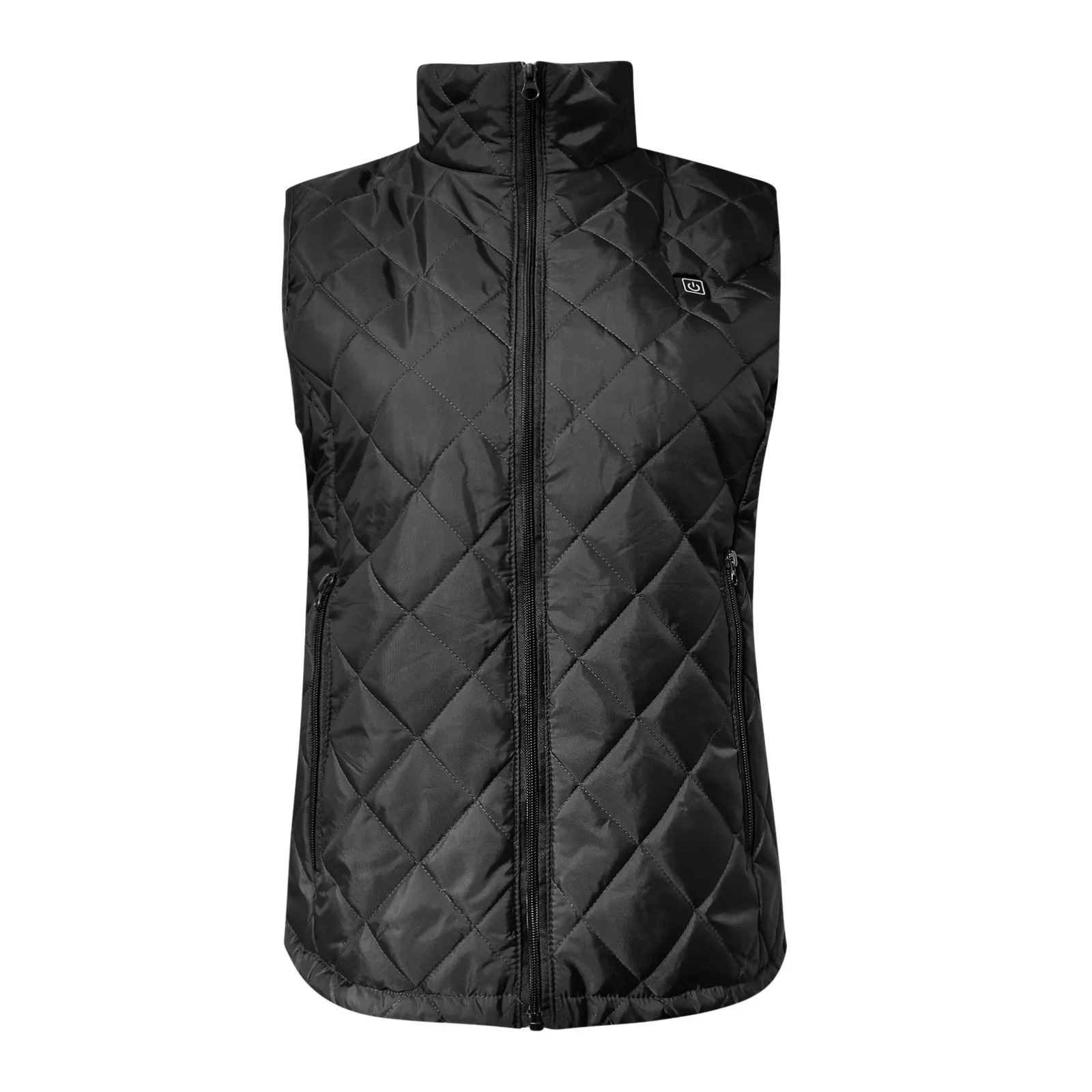 Heated Vest Women Usb Heated Jacket Heating Vest Thermal Clothing Hunting Vest Winter Heating Jacket Black Down Vest For Women