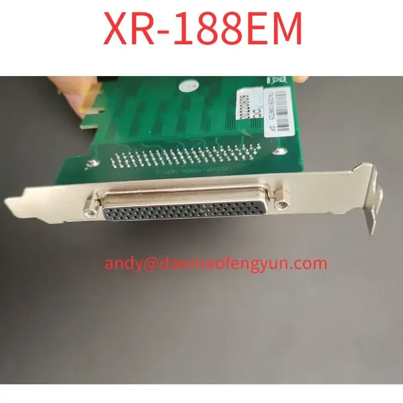 Second-hand Acquisition card XR-188EM RS-232 PCI-E serial port